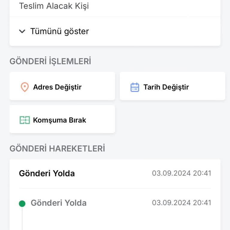 İstanbul Anadolu Maltepe Konsolidasyon Merkezi Trendyol Express