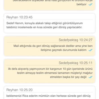 PTT Kargo Epttavm 10 Gündür Kargomu Teslim Etmedi