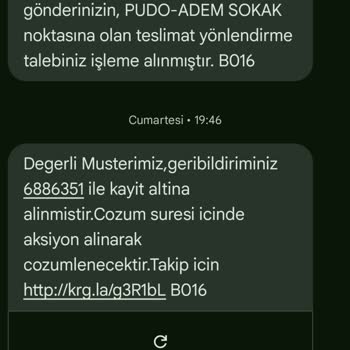 Aras Kargo Müşteriyi Mağdur Etmesi