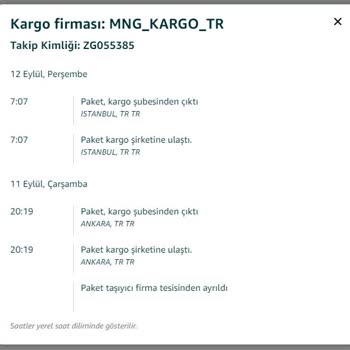 Amazon TV Siparişi Teslimat Sorunu