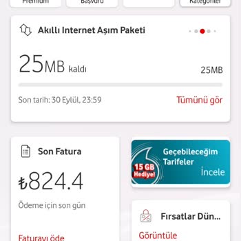 Vodafone Tarifemdeki Ani Fiyat Artışı ve Hak Kaybı