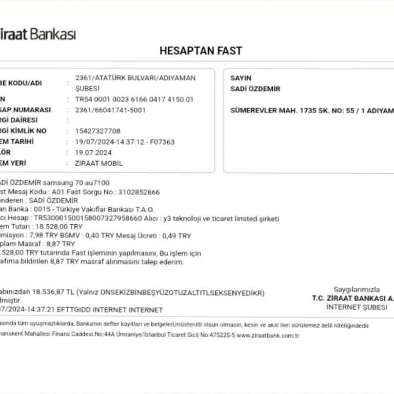 Ticaret Bakanlığı Geldimarket.com Olmayan Ürünü Satıp Parasını Aldılar.