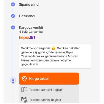 Hepsijet Kargo Dağıtım Olmuyor
