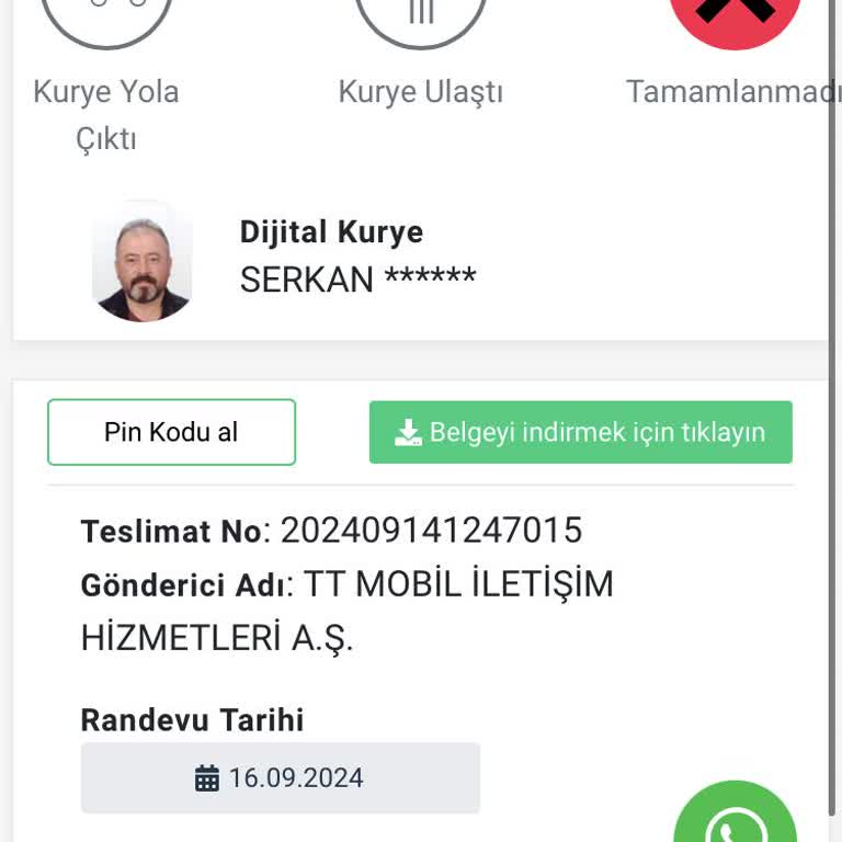 Dijital Kuryenin İşini Yapmaması