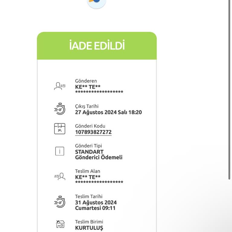 Keikei Markası İade Ücretimi Yatırmadı