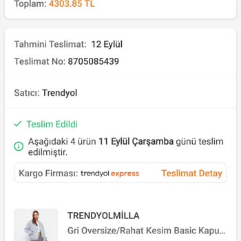 Trendyolmilla Kargoda 10 Parça Ürünü Kaybetti!