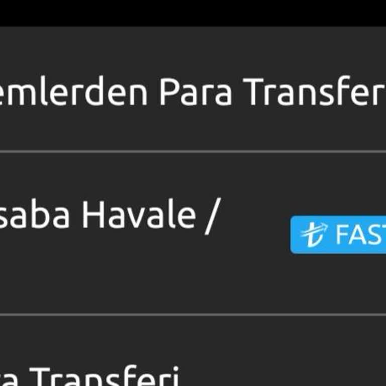 Yapı Kredi EFT Yerine Fast İle Para Göndermesi