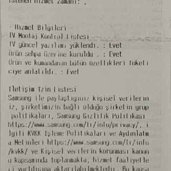 Samsung TV'nin Tekrarlayan Ekran Arızası