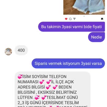 Papatya_kiids (Instagram) Yanlış Ürün Gönderimi Ve İletişim Sorunu