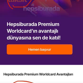 Hepsiburada Hb Premium Worldcard Peşin Fiyatına Taksit Falan Yaptığı Yok.