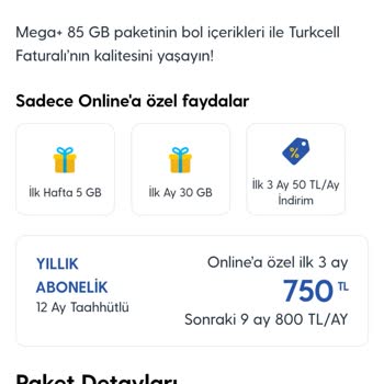 Turkcell Mega+85 GB Tarifesinde Fahiş Zam ve Tutarsızlık