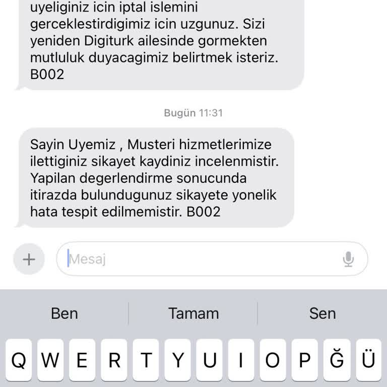 Digiturk İptal İşleminde Beklenmedik Fatura Sorunu