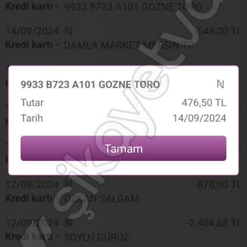 Mersin Gözne A101 Starcom Vakum Makinesi Hk