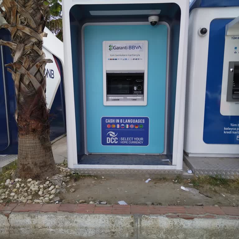 Garanti BBVA ATM'si Engelli Kullanımına Uygun Değil