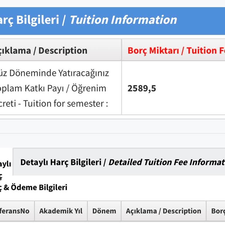 AUZEF Harç Ücreti Yüksekliği