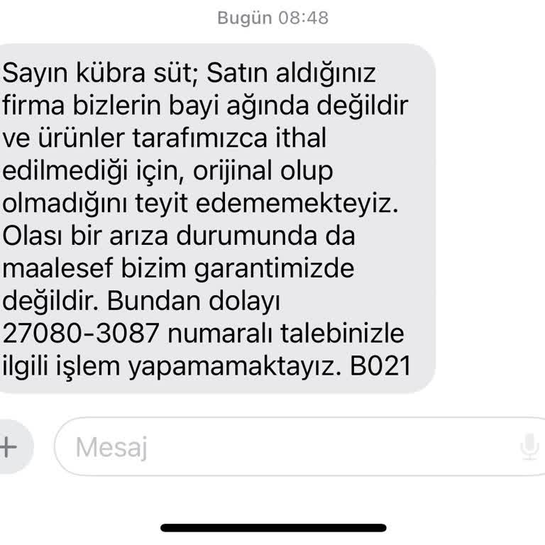 A101'den Aldığım Stanley Termosun Garanti Sorunu