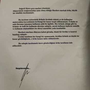 Skechers Ürününe Sahip Çıkmıyor