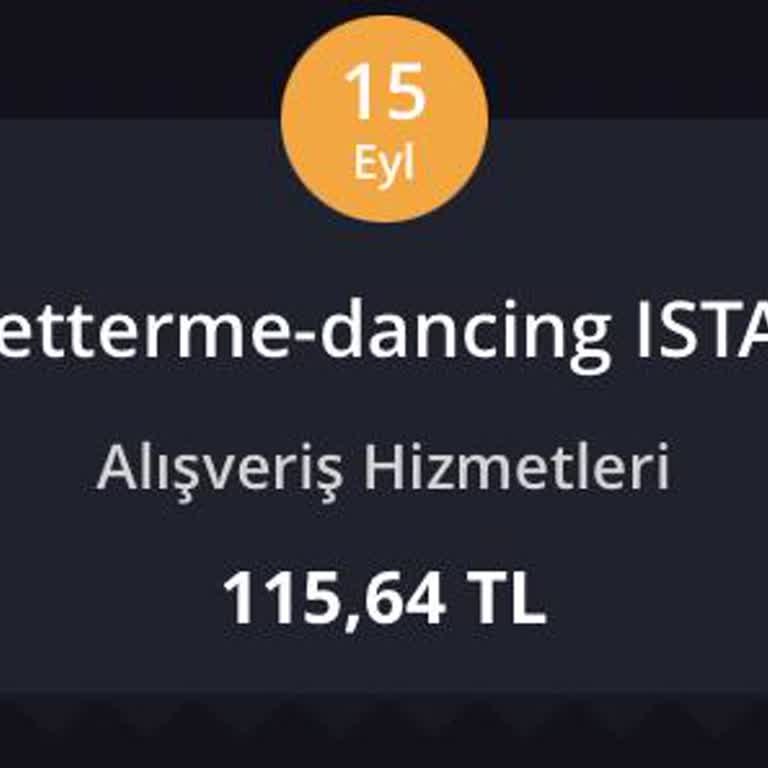 Betterme - Dancing Üyelik İptali İstiyorum!
