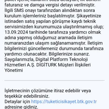 Türk Telekom'dan Arıyoruz Diyerek Ücretsiz Digiturk Kampanya Yalanı