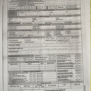 Hoover Kurutma Makinesi Arızalı Geldi