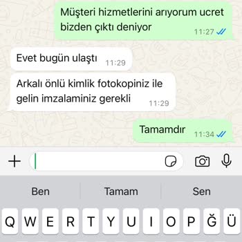Sürat Kargo 1 Yıldır Paramı Vermiyor
