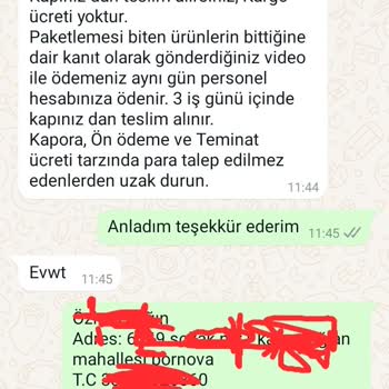 Paketlemedanismanlik.com Kişisel Bilgilerimin İzinsiz Kullanımı Hakkında Şikayet