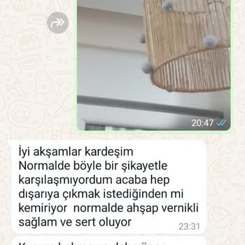Dolap Sıfır Üründe Hatalı Materyal Kullanımı, Değişim İade Garanti Olmaması