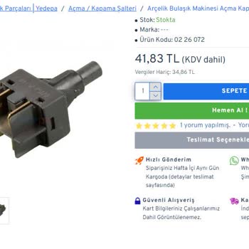 Arçelik Bulaşık Makinesi Servis Ücretinde Fahiş Fiyatlandırma