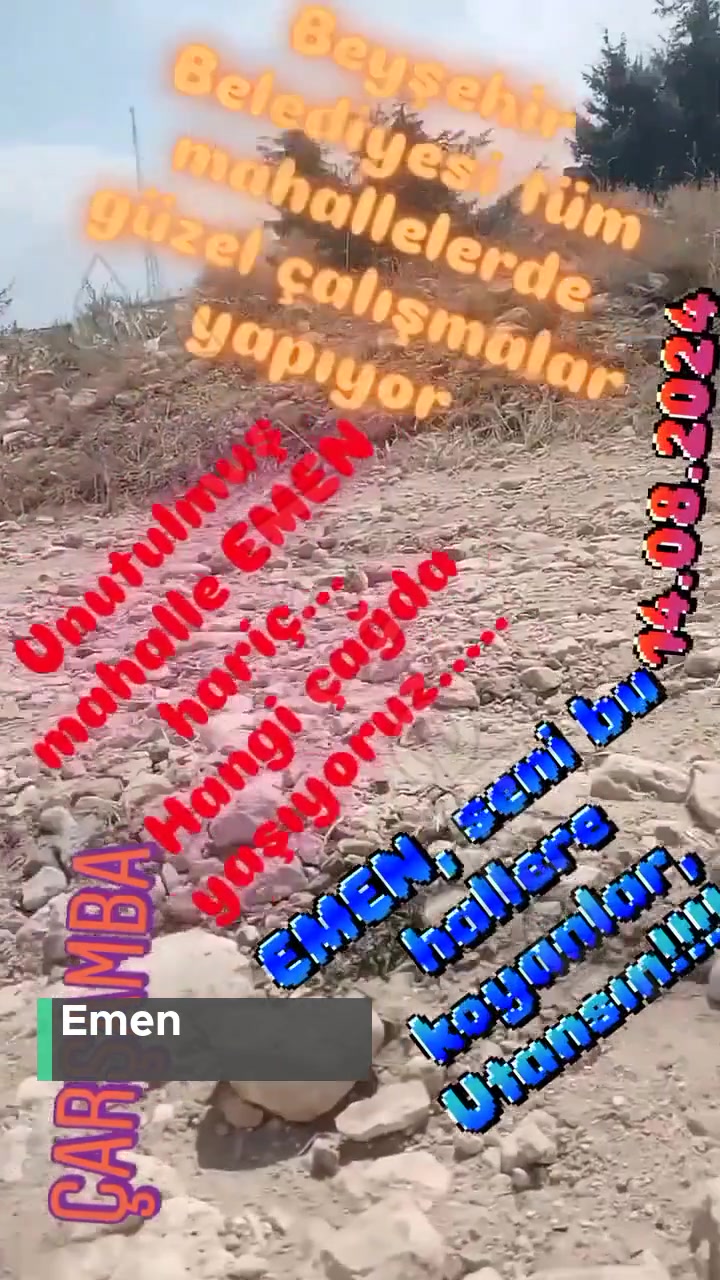 Konya Büyükşehir Belediyesi 42398 Emen Sokağın Hali! videonun kapak resmi