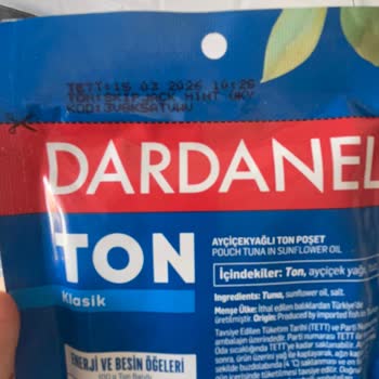 Migros Sanal Marketten Aldığım Bozuk Dardanel Ton Balığı