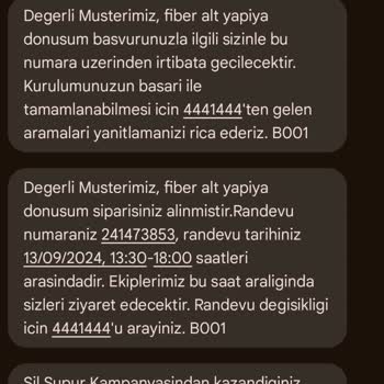 Türk Telekom Fiber İnternet Teknik Servis Çalışma Saatlerine Uymuyor