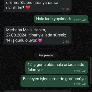 Tuba Butik 3 Haftadır Onaylandığı Halde Para İadesi Yapmıyor