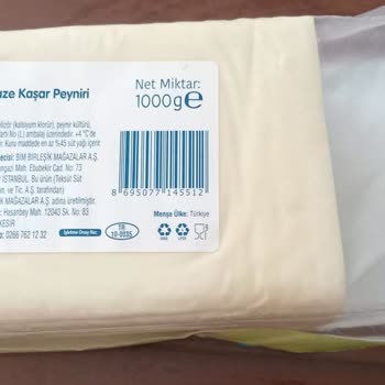 BİM'den Aldığım Kaşar Peynirinin Kötü Kokusu Ve Tadı