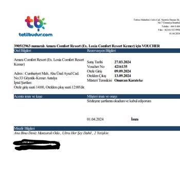 Tatilbudur Müşteri Hizmetleri Sorun Çözemiyor