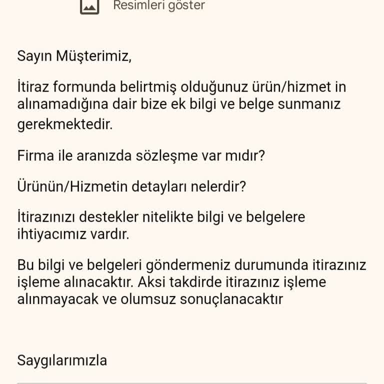 Denizbank Yaptığım Chargeback İtirazını İşleme Almıyor