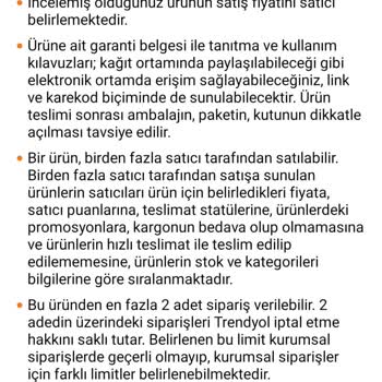 Trendyol Satıcısı Türkiye Garantili Ürünün Garantisine Ulaşamıyorum.