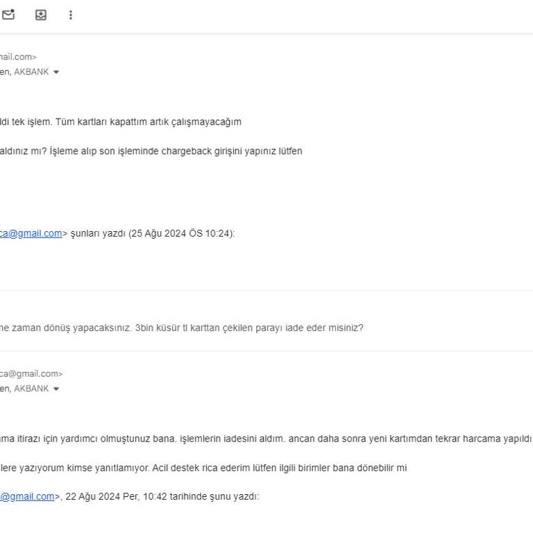 Akbank Kredi Kartı Güvenlik Sorunu Ve İletişim Eksikliği