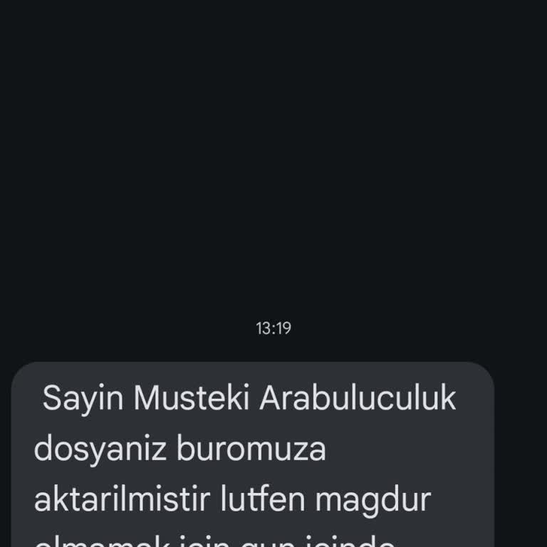 E.UZLASMA (SMS) Yanıltıcı Mesaj Ve Yasa Dışı İşlem İddiaları