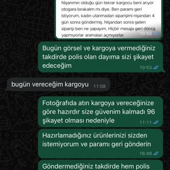 Blue Sky Organizasyon Mağdurluğu Asla Sipariş Vermeyi