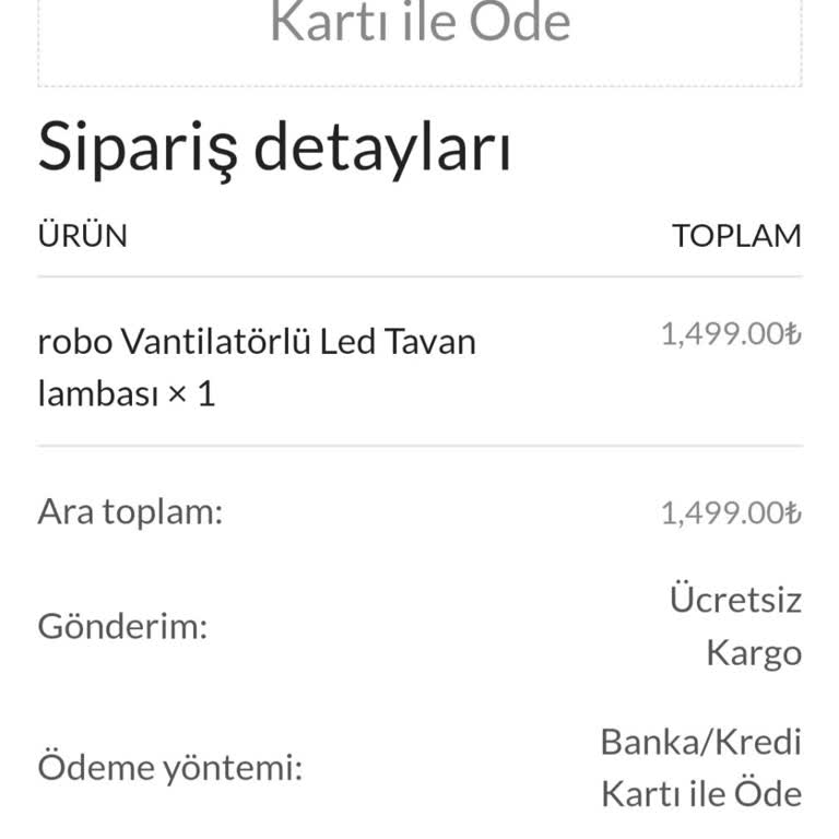 Robo İlgisiz Firma, Ürünümü Göndermiyor