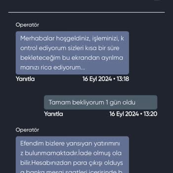 Baywin Para Yatırma Sorunu Ve Hesaba Geçmemesi