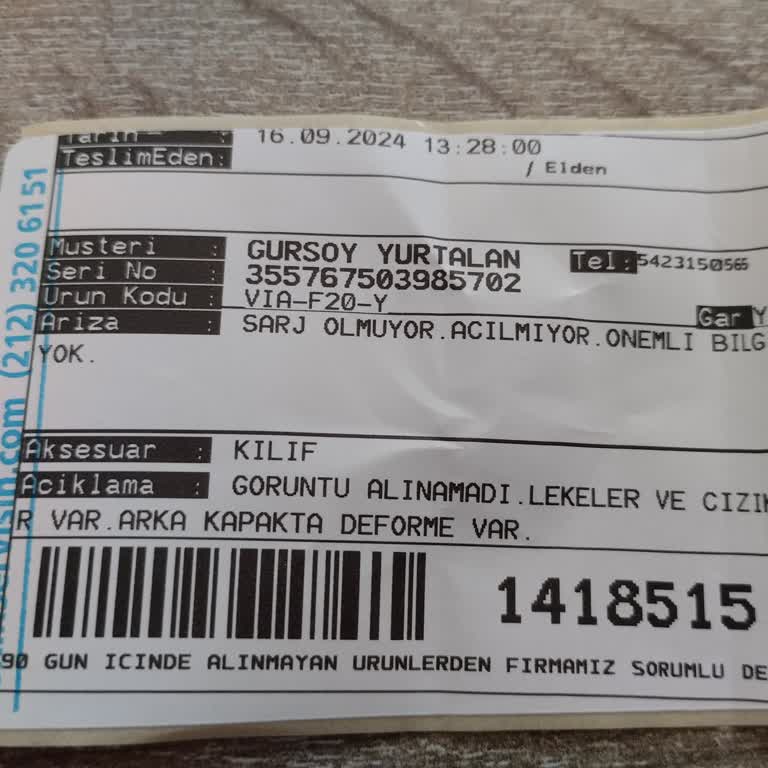 Casper Via F20 Telefonu Şarj Soketi İçin Yüksek Fiyat İstendi