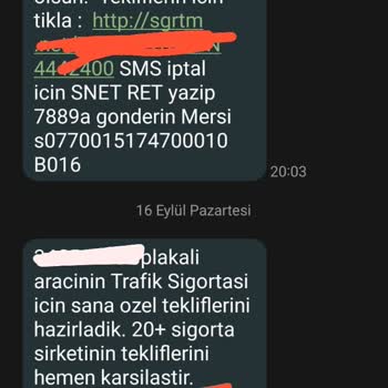Sigortam.net Teklif Veremeyen Sigorta Firması