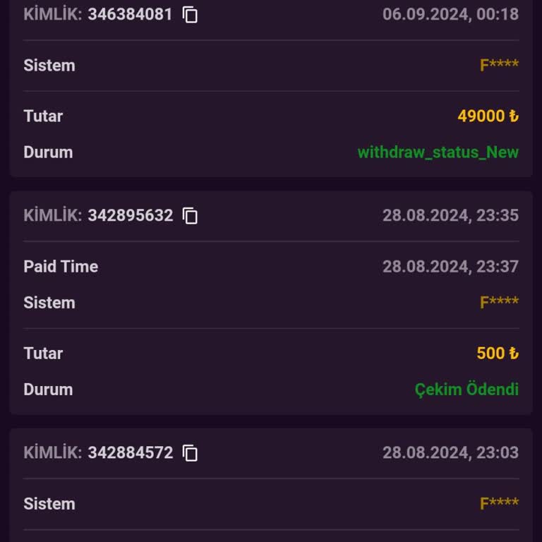 Betconstruct Çekimimde Sorun Var