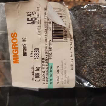 Migros Sanal Market Sahte Etiketli Ürün Gönderimi Ve Muhatap Bulamama