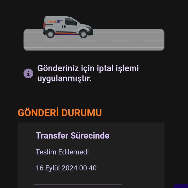 Hepsijet Bilginiz Harici Ürün İptali Ve İade Yapması