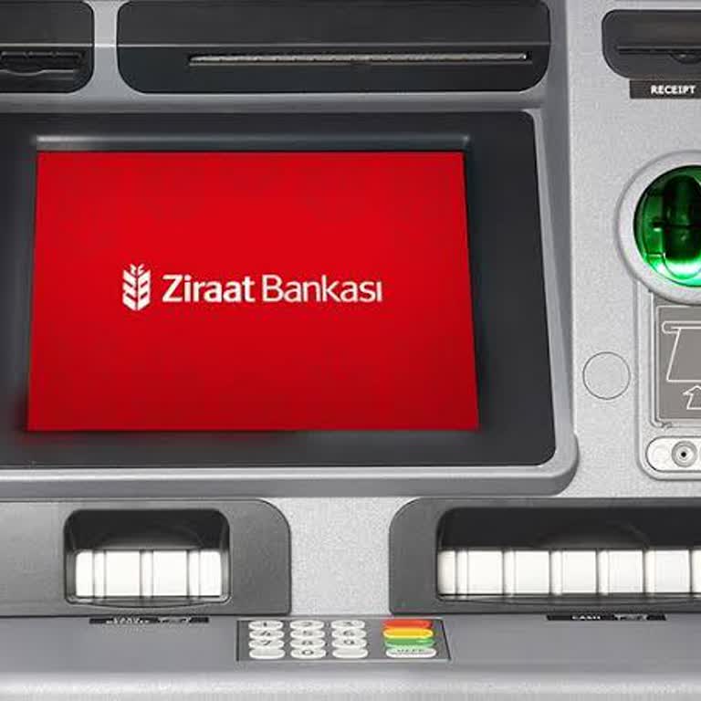 Arızalı Ziraat Bankası ATM'si