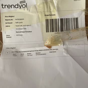 Trendyol Kırıklar Beyaz Eşya Kahramanmaraş Mağduriyeti