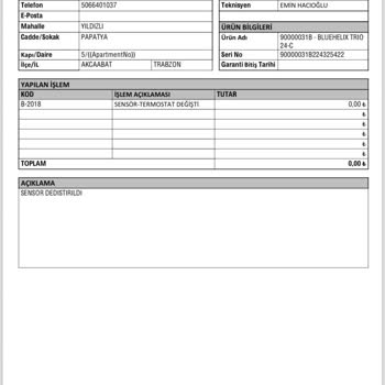 Ferroli Kombi Çözülemeyen Arıza