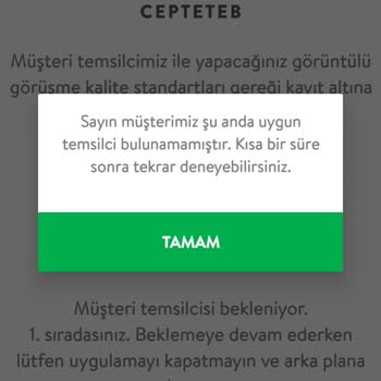 CepteTeb Görüntülü Görüşme Ayıbı